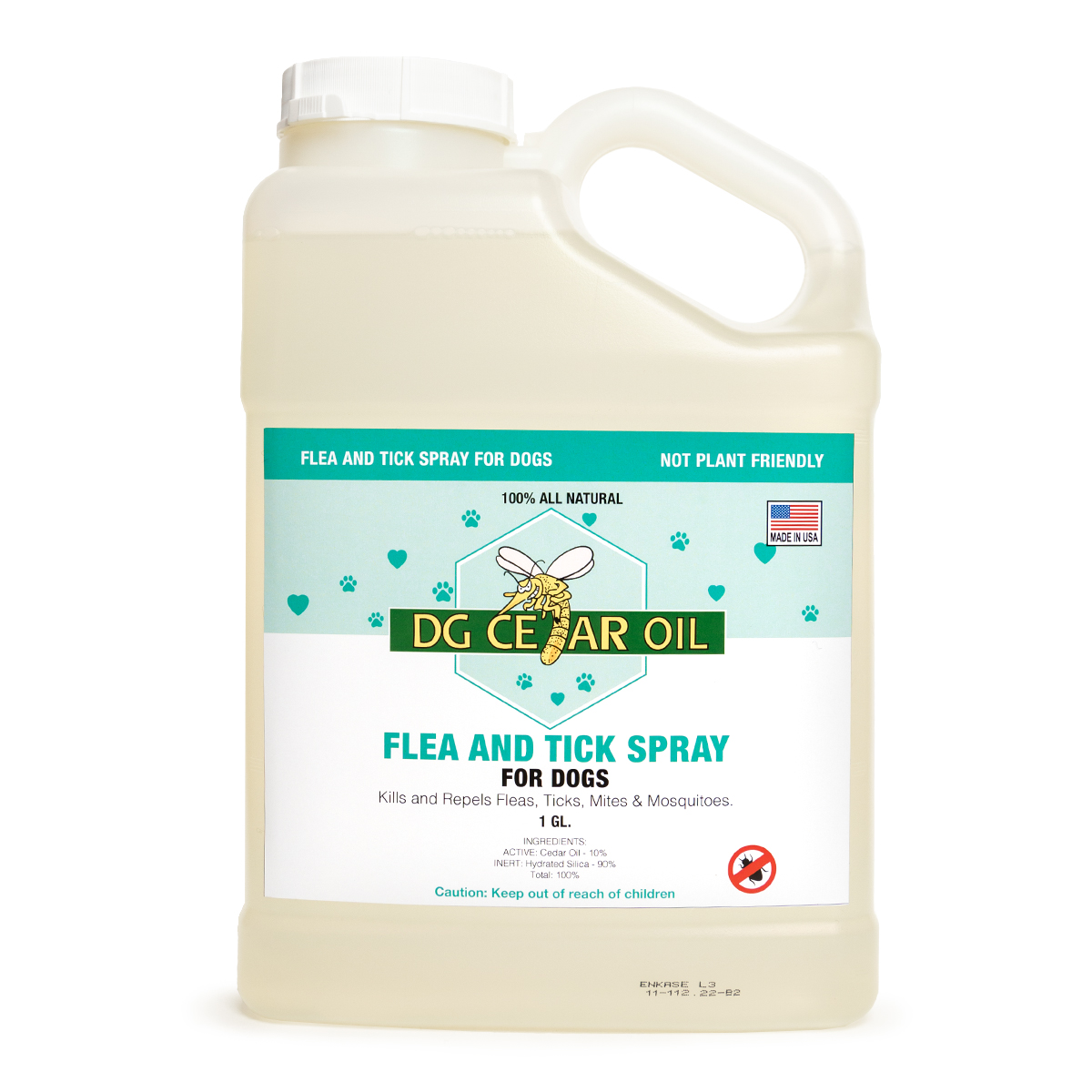 Flea and Tick Repellent Cedar Oil Spray for Dogs Gallon DG Cedar Oil