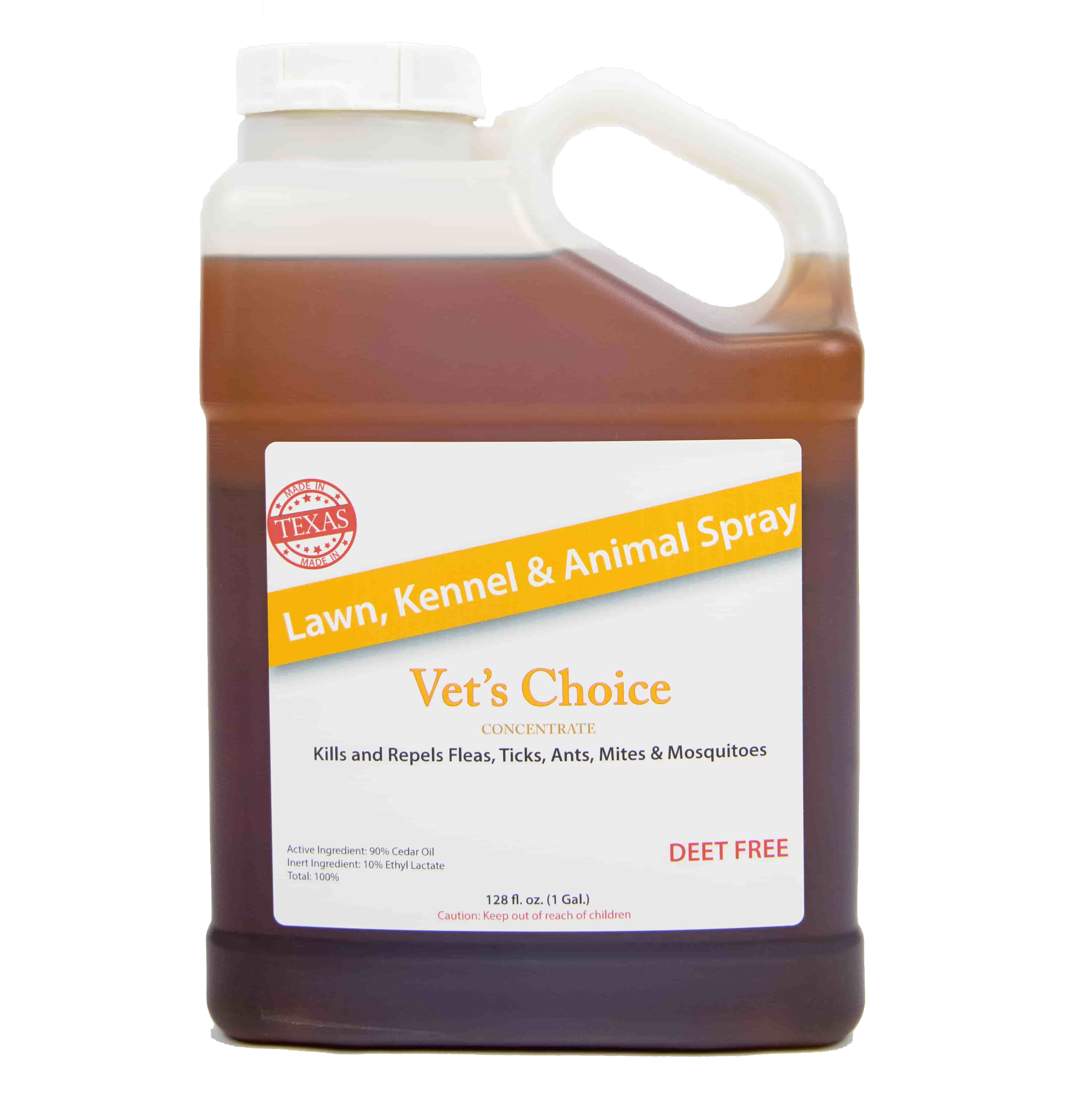 Cedar oil concentrate pest control spray formula for outdoors one gallon