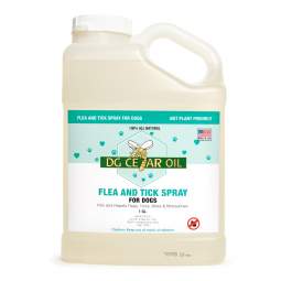 Flea and Tick Repellent Cedar Oil Spray for Dogs - Gallon